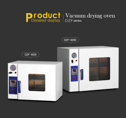 Secador Oven Electronic Solvent Drying Oven do vácuo de Benchtop 304 internos de aço inoxidável