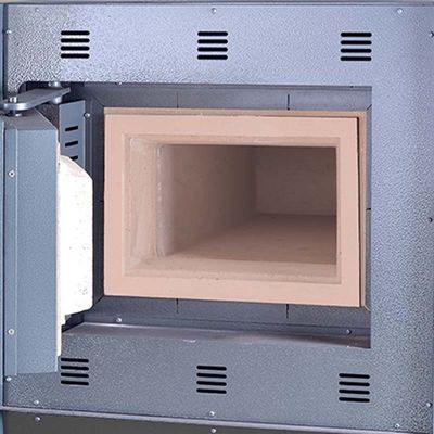 Fornalha elétrica do aquecimento da câmara do forno de mufla de alta temperatura do laboratório 1200c