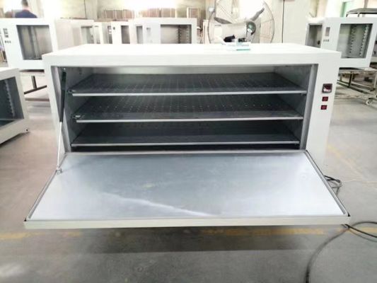 Janela de cura industrial Oven Dryer industrial do forno 250C da câmara múltipla