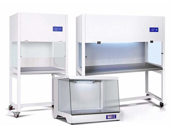 da lâmpada UV laminar do armário do fluxo de ar do laboratório 0.5kw armário vertical dobro do fluxo laminar